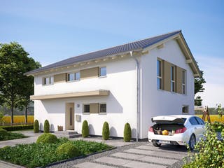 Fertighaus SENTO 502 von FingerHaus, Satteldach-Klassiker Außenansicht 1