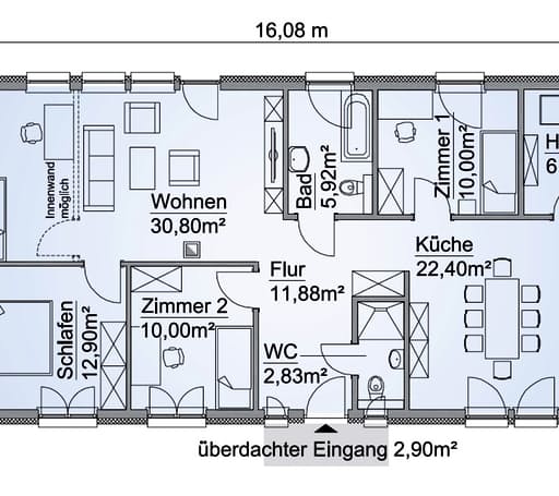 SH 105 B XXL Floorplan 1