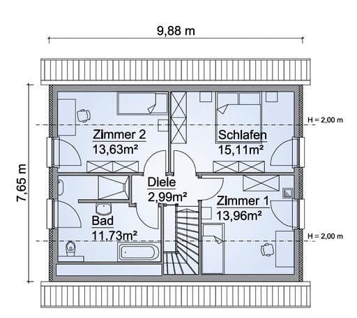 SH 122 Variante A3 Floorplan 2