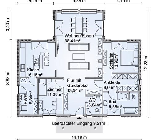 SH 136 WB Variante D Floorplan 1