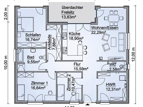 Einfamilienhaus SH 146 B Von ScanHaus Marlow | Fertighaus.de