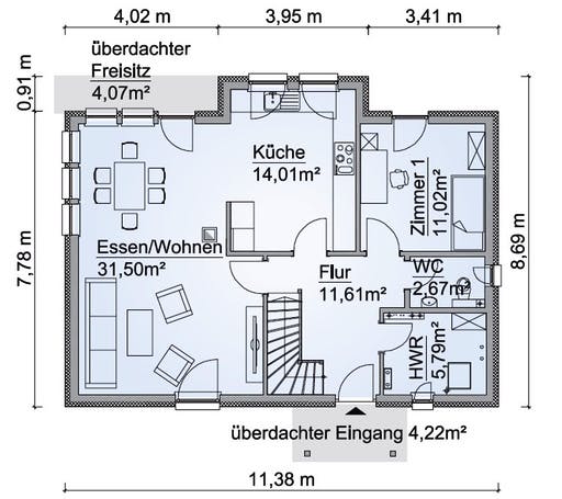 SH 154 Variante D Floorplan 1