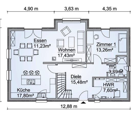SH 160 Variante D Floorplan 1