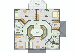 Villa Siena Grundriss