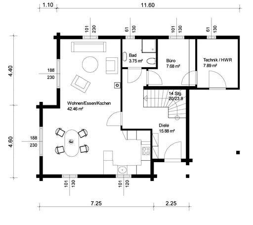 Siglingen Floorplan 1