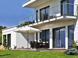 Fertighaus Sigmaringen von Regnauer Hausbau Schlüsselfertig ab 540930€, Cubushaus Außenansicht 8