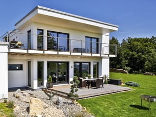 Fertighaus Sigmaringen von Regnauer Hausbau Schlüsselfertig ab 540930€, Cubushaus Außenansicht 6