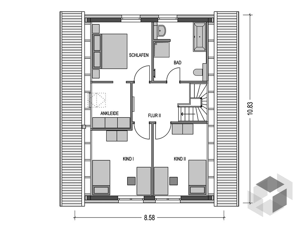 Alto 520 von Hausbau Düren Grundriss