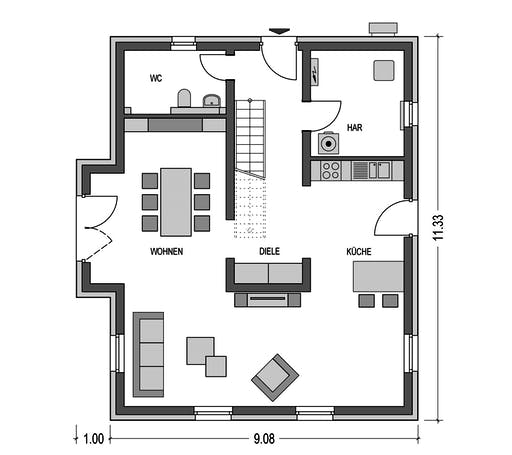 Sistig - Alto 631 Floorplan 1