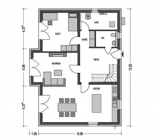 Sistig - Alto 650 Floorplan 1