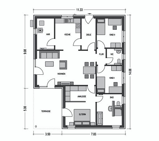Sistig - Cumulus 960 Floorplan 1