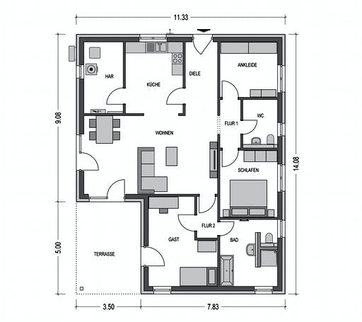 Sistig - Cumulus 960 Floorplan 2