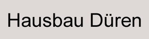 Hausbau Düren logo