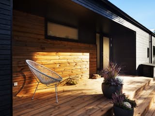 Fertighaus Lindholm 92+27 von EBK Haus, Bungalow Außenansicht 2