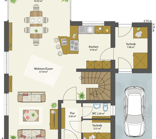 SMART A - Pultdach floor_plans 2