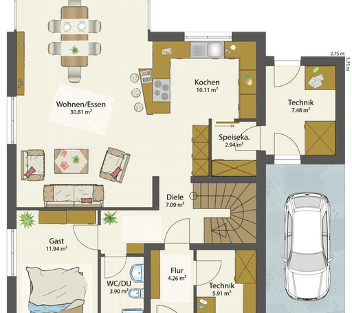 SMART D - Flachdach floor_plans 2