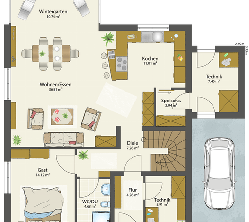 SMART E - Satteldach floor_plans 2