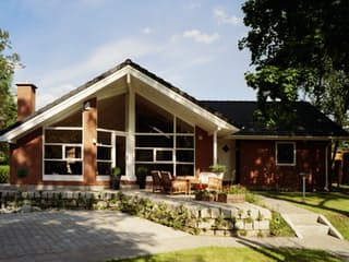 Fertighaus Musholm 120+11 von EBK Haus, Bungalow Außenansicht 3