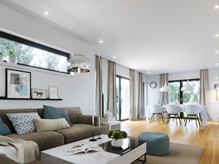 Fertighaus Solitaire-E-125 Entwurf 8 von SCHWABENHAUS Schlüsselfertig ab 296093€, Stadtvilla Innenansicht 1
