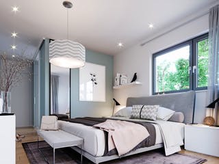 Fertighaus Solitaire-E-125 Entwurf 8 von SCHWABENHAUS Schlüsselfertig ab 296093€, Stadtvilla Innenansicht 2