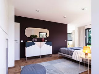 Fertighaus Solitaire-E-145 E5 von SCHWABENHAUS Schlüsselfertig ab 410348€, Satteldach-Klassiker Innenansicht 2