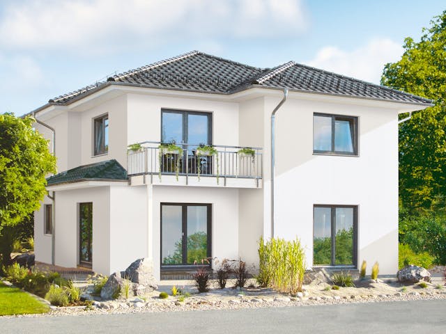 Fertighaus Solitüde von Danhaus Deutschland Schlüsselfertig ab 491654€, Stadtvilla Außenansicht 2