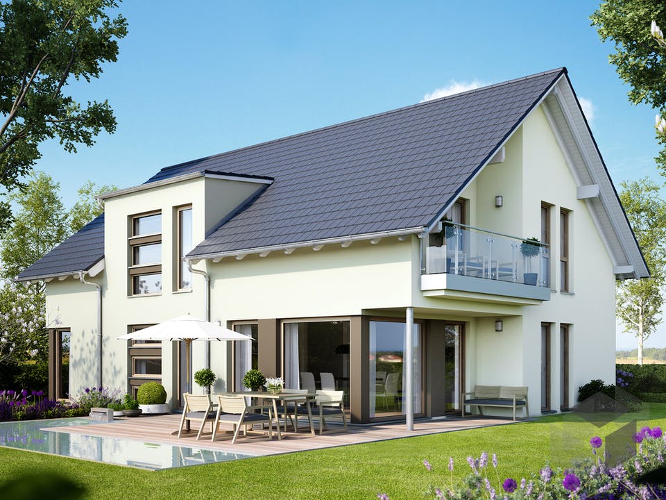 SOLUTION 204 V2 L von Living Haus Außenansicht
