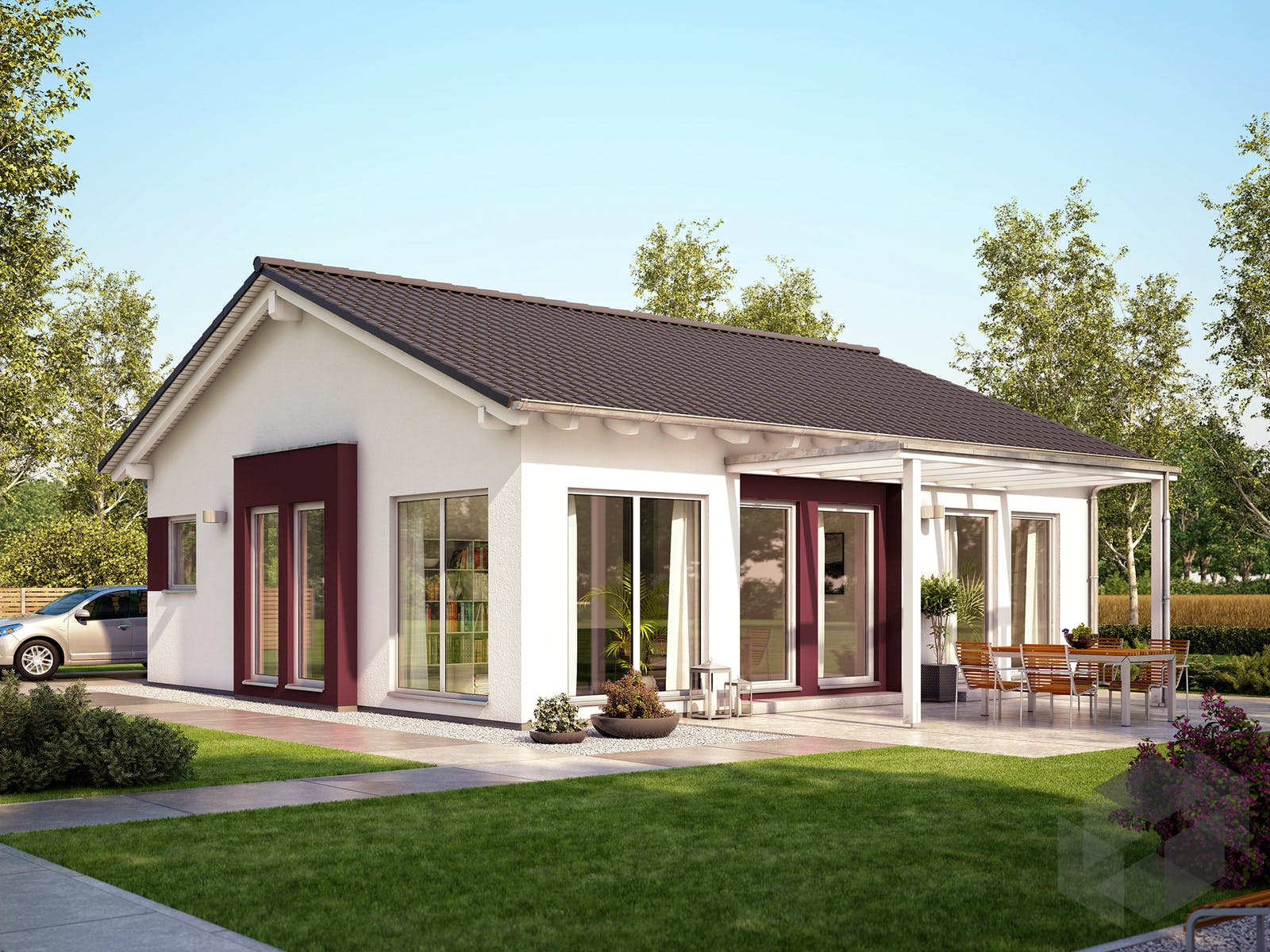 Einfamilienhaus SOLUTION 78 V6 Von Living Haus | Fertighaus.de