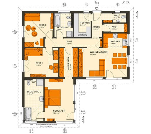 Solutions 100 V3 Floorplan 2