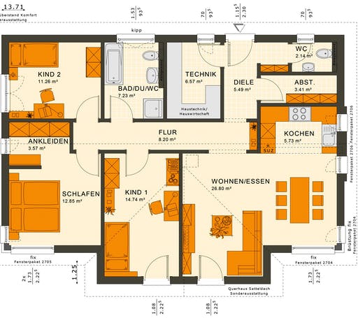 Solutions 100 V5 Floorplan 2