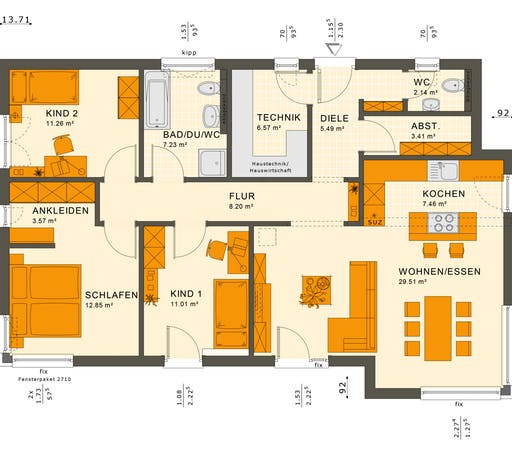 Solution 100 V6-V7 Floorplan 1