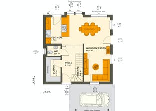 SOLUTION 106 V6 Grundriss