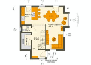 SOLUTION 106 V8 Grundriss
