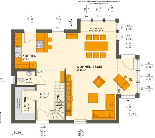 Solution 124 V2-V3 Floorplan 1