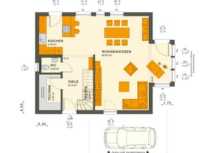 SOLUTION 124 V5 Grundriss
