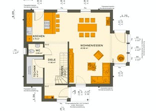 SOLUTION 124 V8 Grundriss