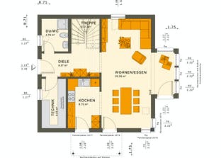 SOLUTION 125 V8 Grundriss