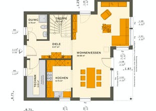 SOLUTION 125 V9 Grundriss