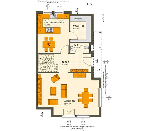 Solution 126 L V6 Floorplan 1