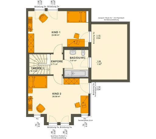 Solution 126 XL V3 Floorplan 2