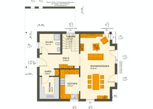 SOLUTION 134 V8 Grundriss