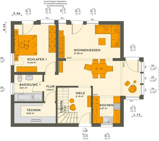 Solution 152 V2 Floorplan 1