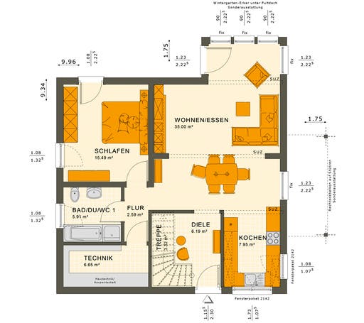 Solution 152 V6 Floorplan 1