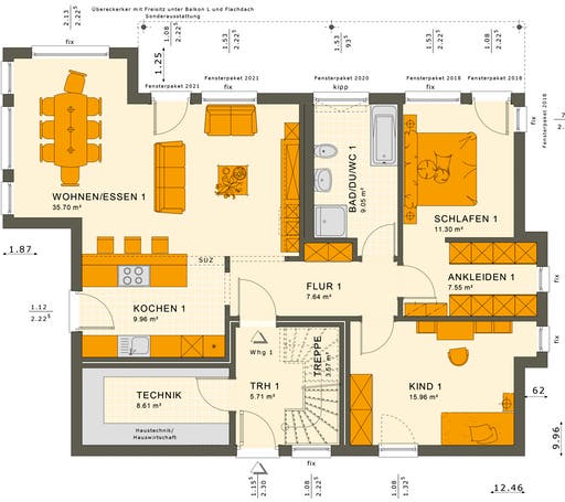 Solution 204 V10-V11 Floorplan 1