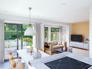 Fertighaus SOLUTION 230 V2 von Living Fertighaus Schlüsselfertig ab 540527€, Satteldach-Klassiker Innenansicht 2