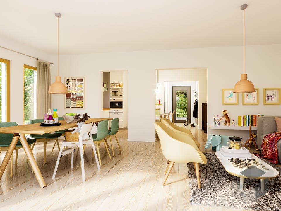 SOLUTION 242 V6 von Living Haus Innenansicht