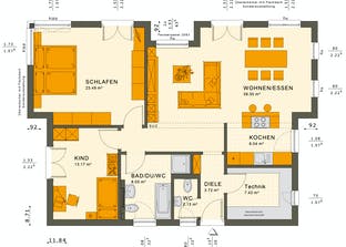 SOLUTION 87 V6 Grundriss