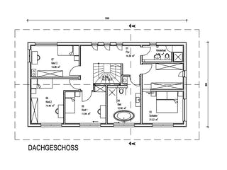 Fertighaus Kundenhaus Gusto von Sonnleitner Holzbau, Satteldach-Klassiker Grundriss 2