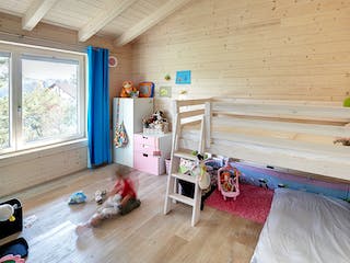 Fertighaus Kundenhaus Gusto von Sonnleitner Holzbau, Satteldach-Klassiker Innenansicht 4