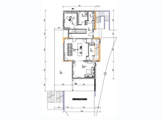 Fertighaus Kundenhaus Kornfeld von Sonnleitner Holzbau, Cubushaus Grundriss 1